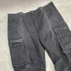 リーバイス Levi's カーゴパンツブラック 黒 6ポケットW40×L32