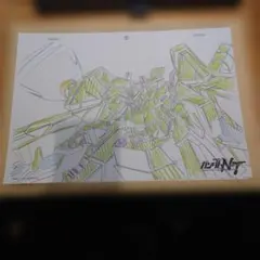 機動戦士ガンダム UC NT 複製セル画　リディ少尉 ナラティブガンダムA装備