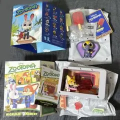 ズートピア フィギュア ポップマート グッズ フィニック グッズ セット