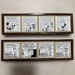 ピーナッツ　スヌーピー　コミックスタンプセット