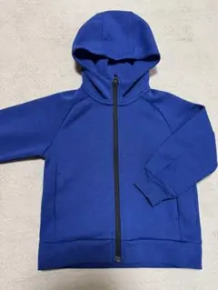UNIQLO ユニクロ パーカー ジップアップ ブルー キッズ110