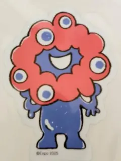 大阪関西万博　EXPO2025　ミャクミャク　ある日のおはなし　ステッカー　絵本