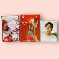 2021 MVP 大谷翔平　プレミアムフレームスタンプセット　おーいお茶タオル