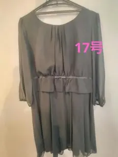 フォーマルセレモニーワンピース 　ブラック　17号