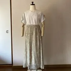 アズール AZUL ギャザー ロングスカートのサムネイル