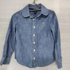 Polo Ralph Lauren デニム長袖シャツ 4/4T