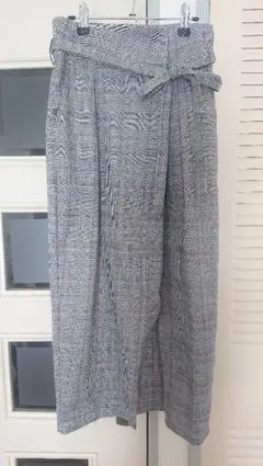 千鳥格子タイトスカート