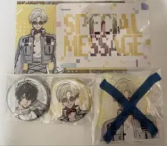 UN:LOGICAL アンロジカル　ワングー特典　限定版特典　戒　＋藍　缶バッジ