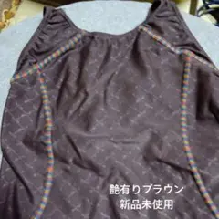 練習用・水中フィットネス Ｌサイズ・吊りカップ受け付き・ハーフスパッツ・ブラウン