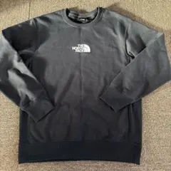 THE NORTH FACE ブラック トレーナー used品