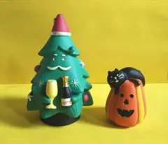 コンコンブル クリスマスツリー　黒猫　ハロウィン