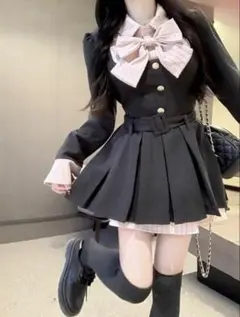 韓国系Aラインワンピース SHEIN