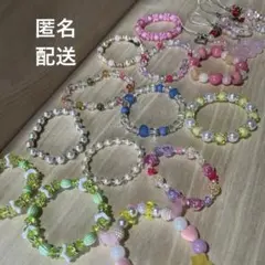 カラフルビーズブレスレット　セット　ハンドメイド