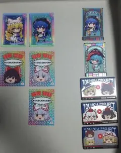 東方Project トレーディングコレクトホロクリアカード&メタリックカード