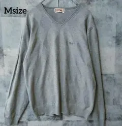 90s McGregor マックレガー Msize ニット ワンポイントロゴ