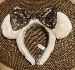 ミニー　カチューシャ　ボア　もこもこ