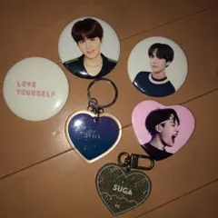 BTS ユンギ　缶バッジセット