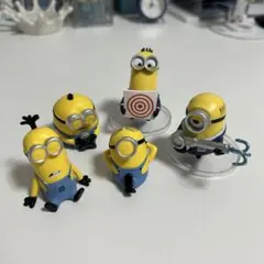 ミニオン　ガチャガチャ②　フィギュア　5個セット