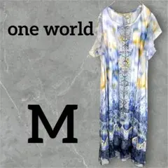 1点もの❣️one world Mサイズ ワンピース