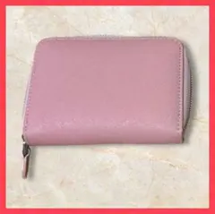 大人可愛い♥️くすみピンク ミニ財布 レディース