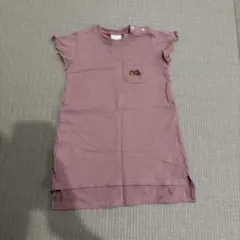 FRUIT OF THE LOOM ピンク ベビー ワンピース 80cmのサムネイル