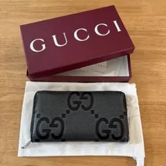 【GUCCI】2024年発売 長財布 GG レザー ブラック