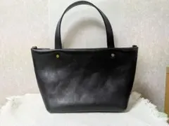 ブラックレザートートバッグのサムネイル