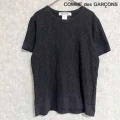 COMME des GARCONS コムコム 黒レース Tシャツ カットソーのサムネイル