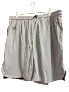 メンズ グレー メッシュショートパンツ　3XL スポーツ　ファッション