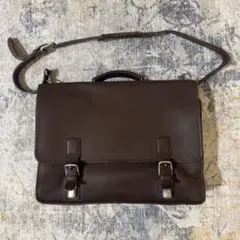 オールド コーチ ブリーフケース ビジネスバッグ 茶