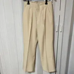 完売品　未使用　クラシカルエルフ　アイボリー　センタープレスパンツ