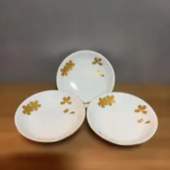 宮内庁御用達/深川製磁/金彩桜/皿3枚 - メルカリ
