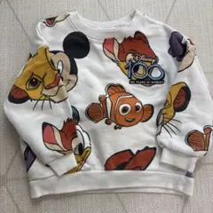 ZARA Disney100 トレーナー 2-3y/98cm