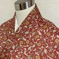 KA1966 洗える着物 小紋 身丈148cm ポリエステル 化繊