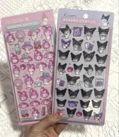 当日発送‼️新品未使用♡ボンボンドロップシールサンリオ クロミ&マイメロ2点セット