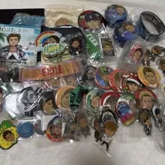 黒木啓司　KEIJI EXILE 缶バッジ　クリアーチャーム　メタルキーホルダー