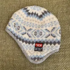 ニット帽 耳当て