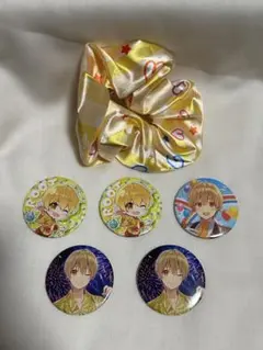 るぅと缶バッチセットとシュシュ