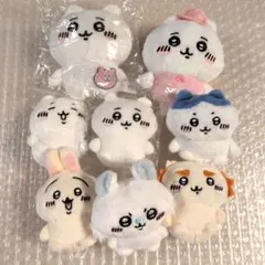 ちいかわ　ガチャガチャBIGぬいぐるみ お座りぬいぐるみ8点セット