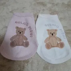 GELATO PIQUE 犬服 2枚セット クマ柄