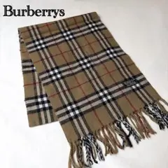 Burberry バーバリー マフラー ノバチェック ウール ベージュ 男女兼用のサムネイル