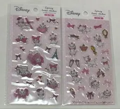 【大人気】Seria　セリア　マリーちゃん　エポキシラメシール　2種類2枚