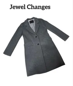 ジュエルチェンジズ チェスターコート グレー