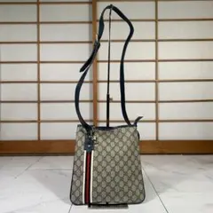GUCCI グッチ GG PVC シェリーライン ショルダーバッグ