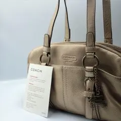 ・ 상태좋음 ⭐️COACH コーチ ソーホー メタリックレザー サッチェルバッグ