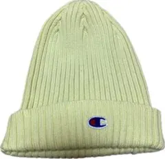 champion ニット帽 ユニセックス（黄色）ニコアンド　beams