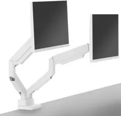 Pixio PS2D White モニターアーム　デュアル