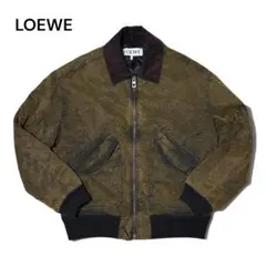 LOEWE ロエベ アナグラム コットン×キュプラ ボンバージャケット 46のサムネイル