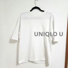 UNIQLO U Tシャツ Lサイズ エアリズム コットンオーバーサイズ