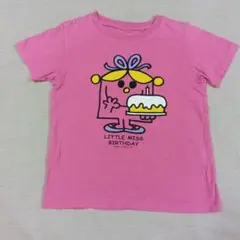 Tシャツ　女の子 120　LITTLE MISS BIRTHDAY